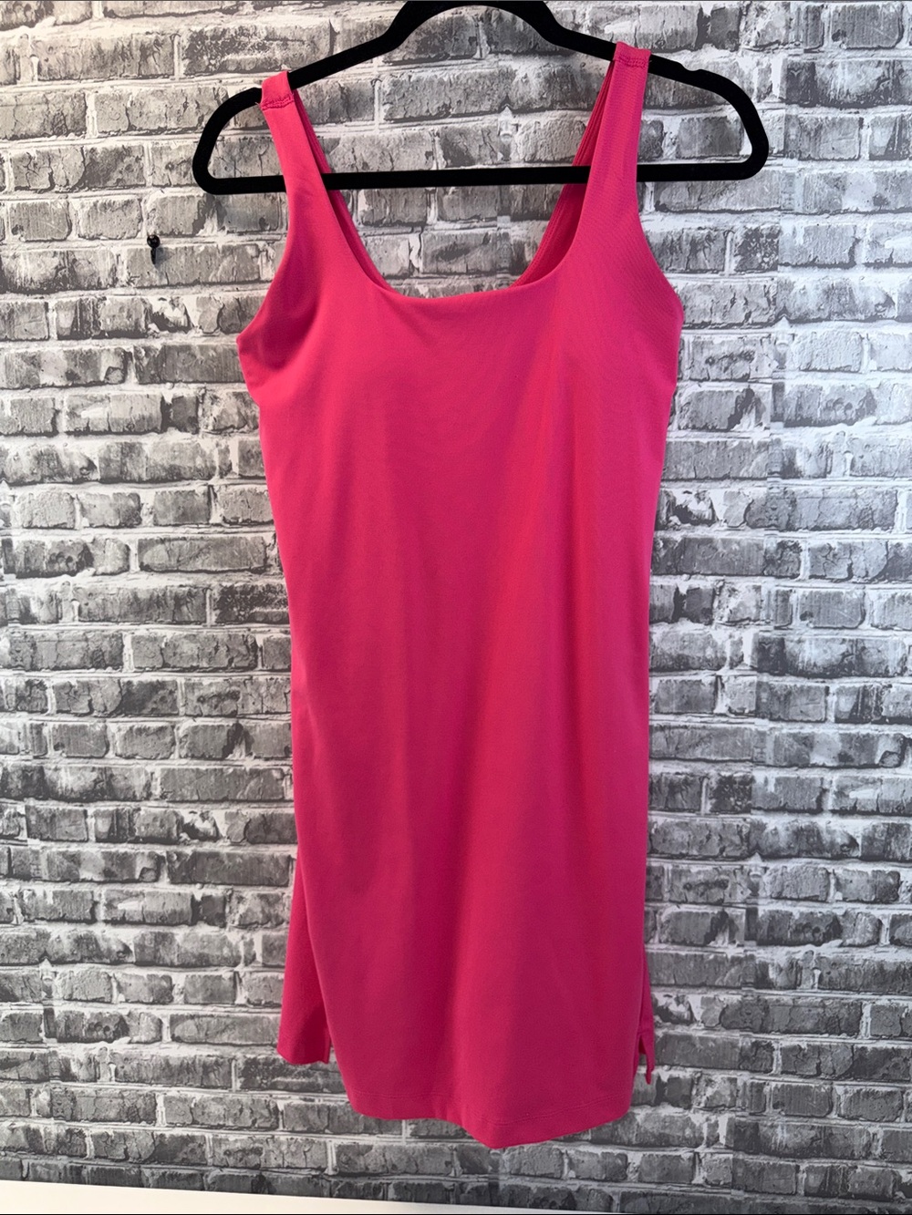 Old Navy Active  Pink Tank with Built-In Bra dress